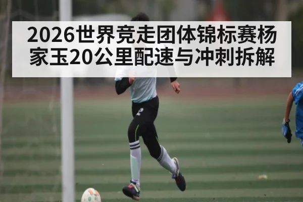 2026世界竞走团体锦标赛杨家玉20公里配速与冲刺拆解